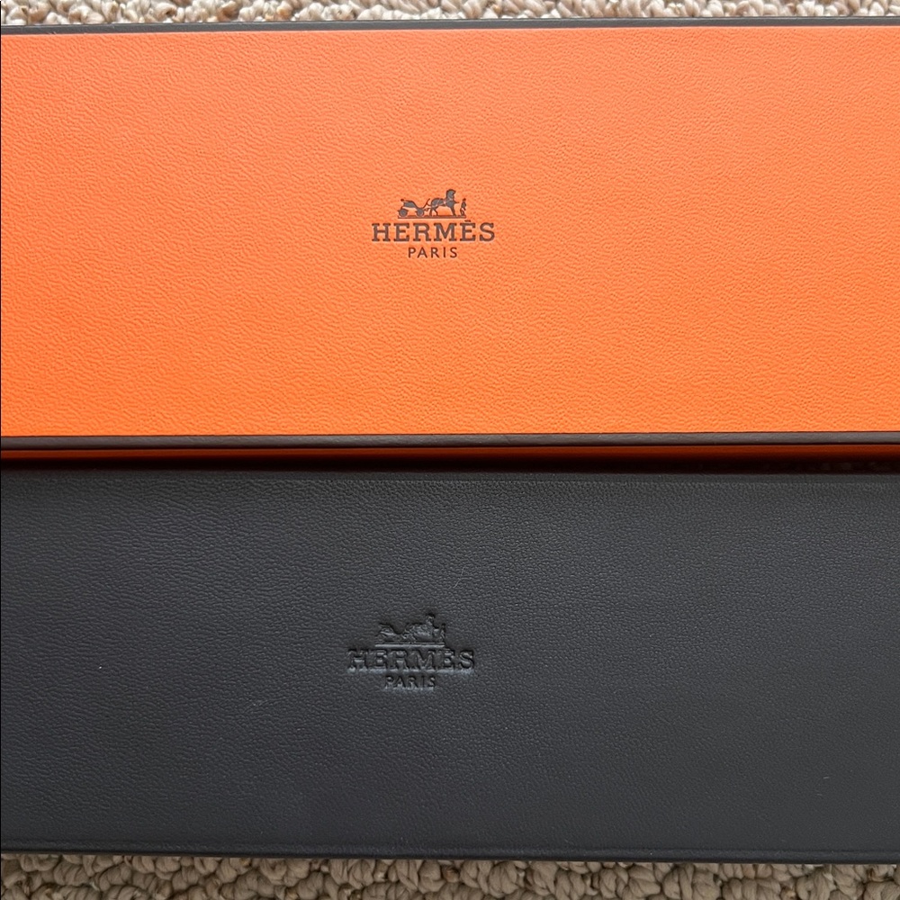 Hermes Bracelet /Jewelry orange box + case - Picture 3 of 11